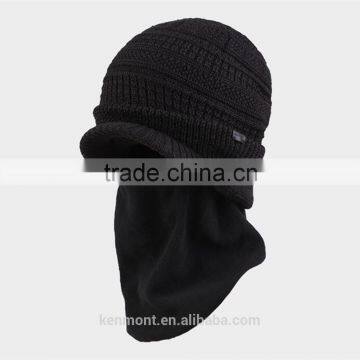 latest desigh hand custom winter popular style knitted beanie hats for sale