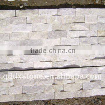 White Quartz Stone Wall Cladding Tile