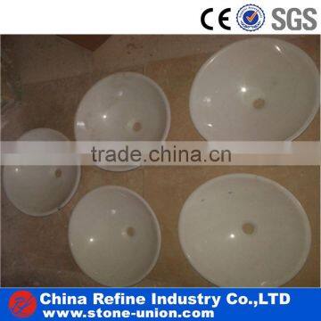 Beautiful White Marble Bathroom Sink photo-3