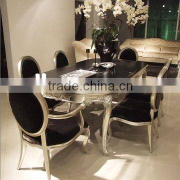 Elegant carved dining table and chair XYN2845                        
                                                Quality Choice