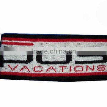 knitted band/sports band with jacquard