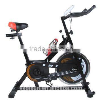 Upright Adjustable Magnetic Resistance Indoor Exercise Fitness Spin Bike Trainer