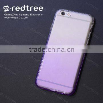 Wholesale OEM Custom Colorful Change Soft TPU Phone case for Samsung Galaxy s6