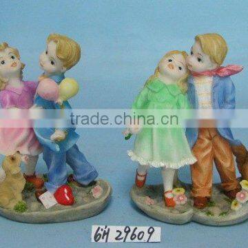 Polyresin child gift