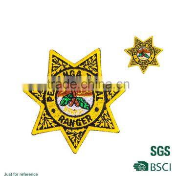 Fashionable tribal embroidery badges