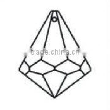 Spear shape crystal drops