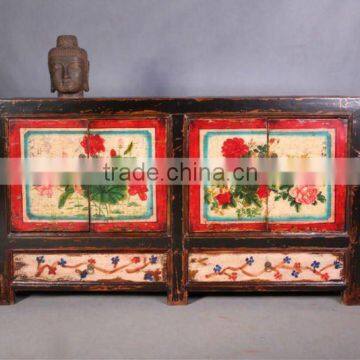 chinese antique Mongolia cabinet