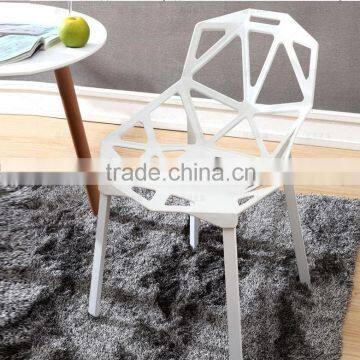 morden design white plastic chair one plastic chair one HYH-9128