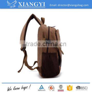 Vintage Durable Washed Canvas 16OZ Backpack photo-3