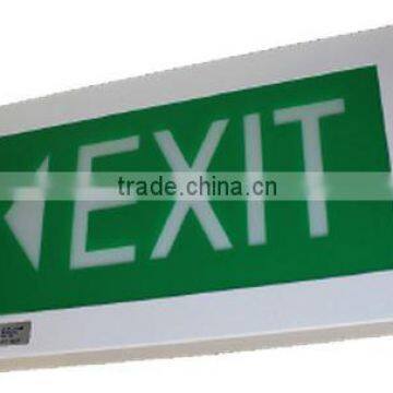 1W LED RECESSED WALL MOUNTED EXIT LIGHT