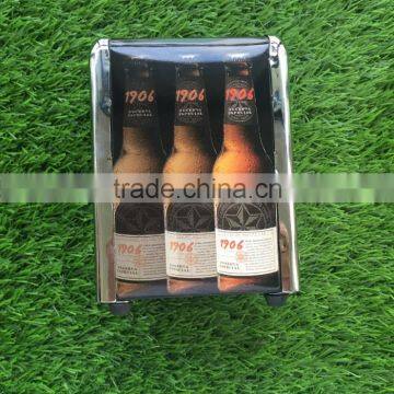 POS Popular Tin Napkin Holder With Side Menu Holder photo-4