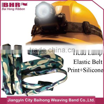 High quality elastic 25mm antiskid elastic band for Head Light belt