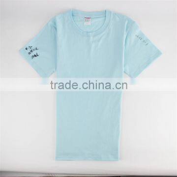 Bulk Wholesale Good Quality Customized Available New Style Hemp Fabric T-shirt photo-4