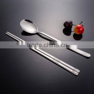 Korean Stainless Steel Spoon and Chopstick Set,single Sales is ok photo-3