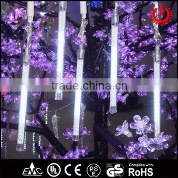 white tree wall decorative meteor lights