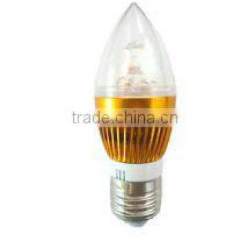 high quality 3W E14 dimmable led candle light