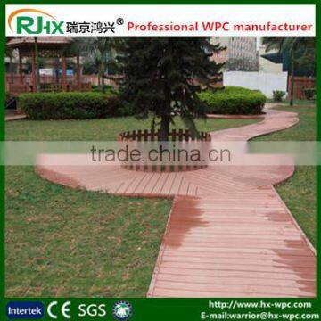 Hollow and solid design for waterproof interlocking composite decking