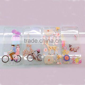 Luxury Diamond Soft Clear TPU Gel Silicone Case for LG G4 G3 G2