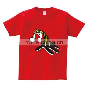 OEM Wholesale Fabric Cartoon Hand Design Men Tshirt photo-2