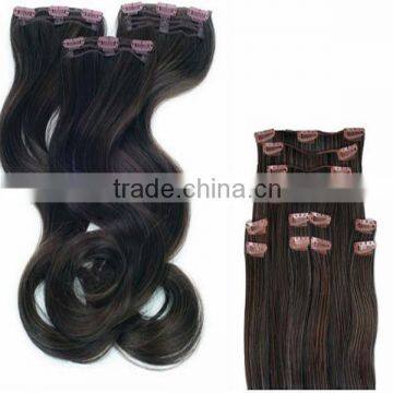 2013 New Products Brazilian Hair Hot Beauty Supply Quality Clip in Hair Extension Made in China photo-4