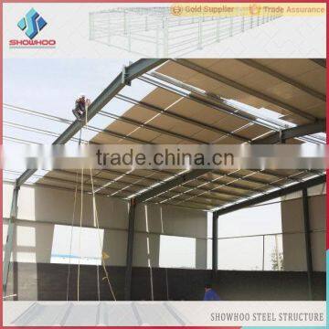 Construction building steel structure small industrial project