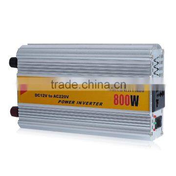 Multipurpose and High Quality True 800W DC12V/DC24V to AC220V Power Inverter for car,trucks,ship, solar off-grid power system