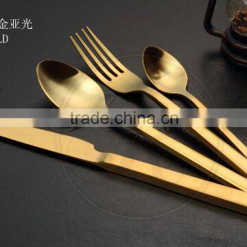 flatware set,gold plated flatware,gold flatware