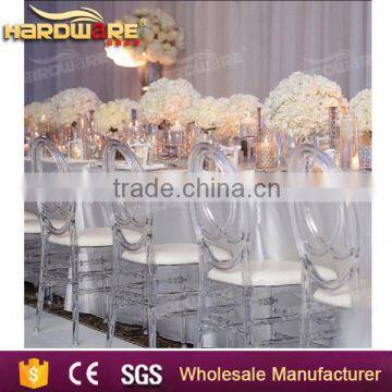 Special New Kinds of Banquet Chair Crystal Clear Cross Back Chair photo-3