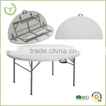 2016 square 60'' blow mold table/ Dia 154*74cm plastic folding table