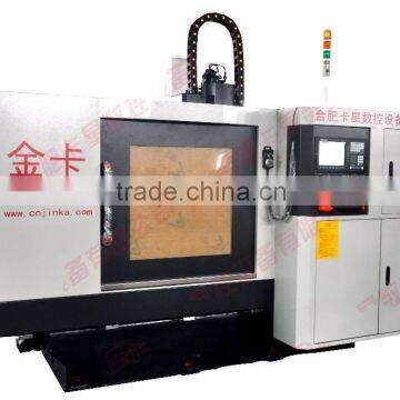 JINKA CNC Router/engraving /MINI desktop mould cutting machine for metal working lower price higher quality