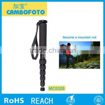 2014 carbon fiber single leg adjustable trivet flexible monopod