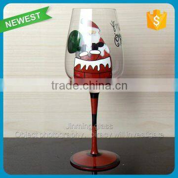 Party Decorative Glass Wine Cup Long Stem Drinking Wine Glass Cup Goblet High Quality Stemware Wine Cup Glass photo-3
