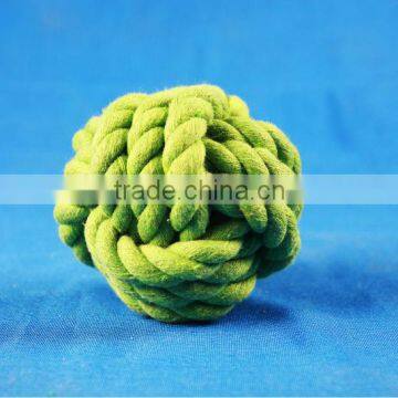 2013 cotton rope toys pet toys rope ball