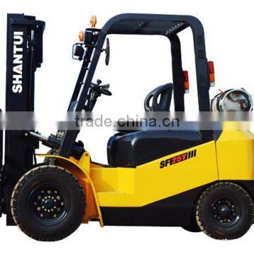 SF25Y 2.5T fuel gas LPG forklift sale for brazil