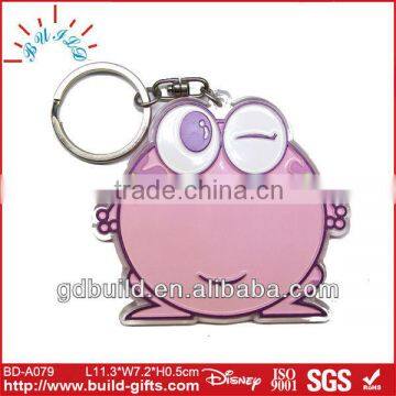 latest high quality blank acrylic key chains football key chain