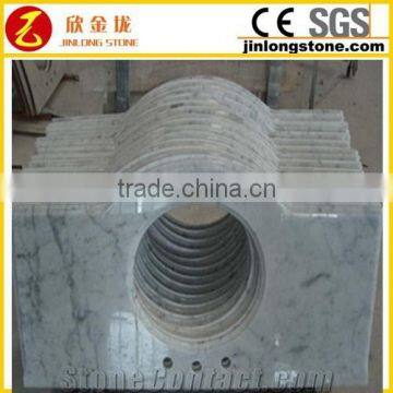 Guang Xi white marble vanity top