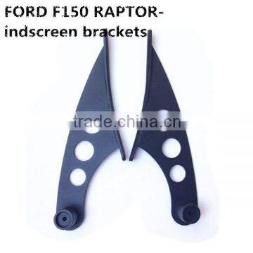 Pair of mounting bracket for led light bar mounting bracket f ord F150 raptor windscreen brackets