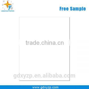 High End White Core Paper Custom Thickness White Board Waterproof Paper