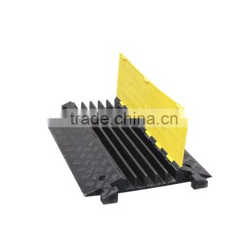 900*600*75mm 5 channels rubber cable protector speed bumps