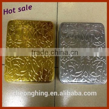 Wholesale Square confectionery,cake tin box,can for promotion