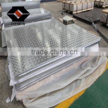 5005 5052 5754 aluminum checkered plate and sheet weight with factory price