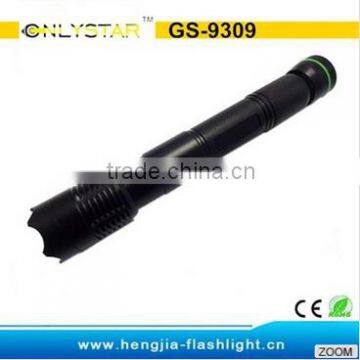 GS-9309 aluminum rotate tail magnetic emergency led flashlight