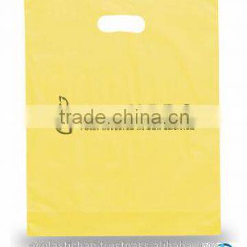 HDPE/LDPE/MDPE Die Cut Plastic Bag Plastic Grocery Bag Customized Printting photo-5
