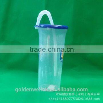 square plastic water bottle