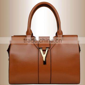 New designed style women brand tote handbag lady hand bag high quality PU bag fashion handbag made in china manufacture