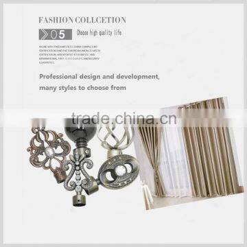 Classic Rose Crystal Curtain Finials, Copper Iron Pipe ,curtain Bracket photo-5