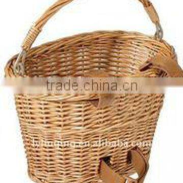 wicker fishing basket