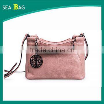 Fancy crossbody bag messenger bag leather ladies' handbag at low price