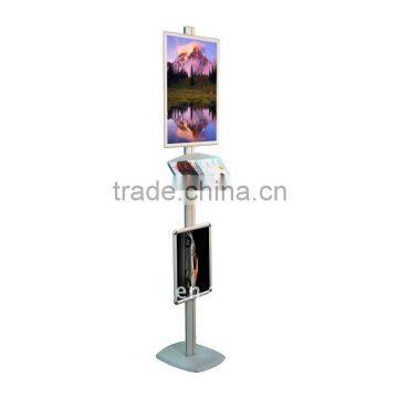 Multifunctional advertising stand