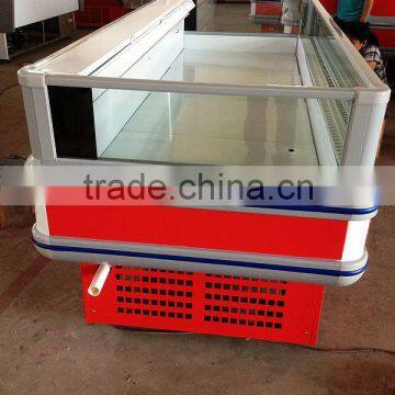 open meat display freezer showcase hot sale